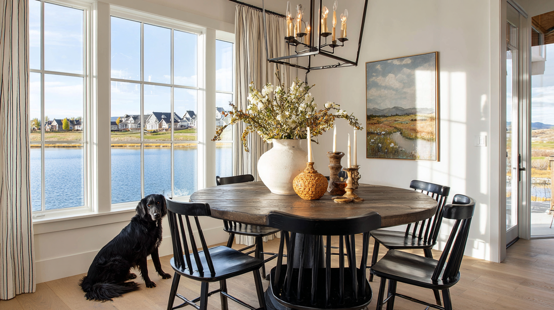 curtains for dining room