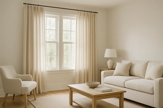 How I Chose the Perfect Custom Cotton Drapes for My Living Room - LuxDrape