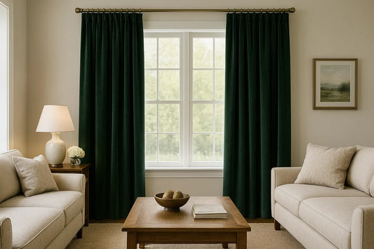 How I Chose the Perfect Custom Velvet Drapes for My Living Room - LuxDrape