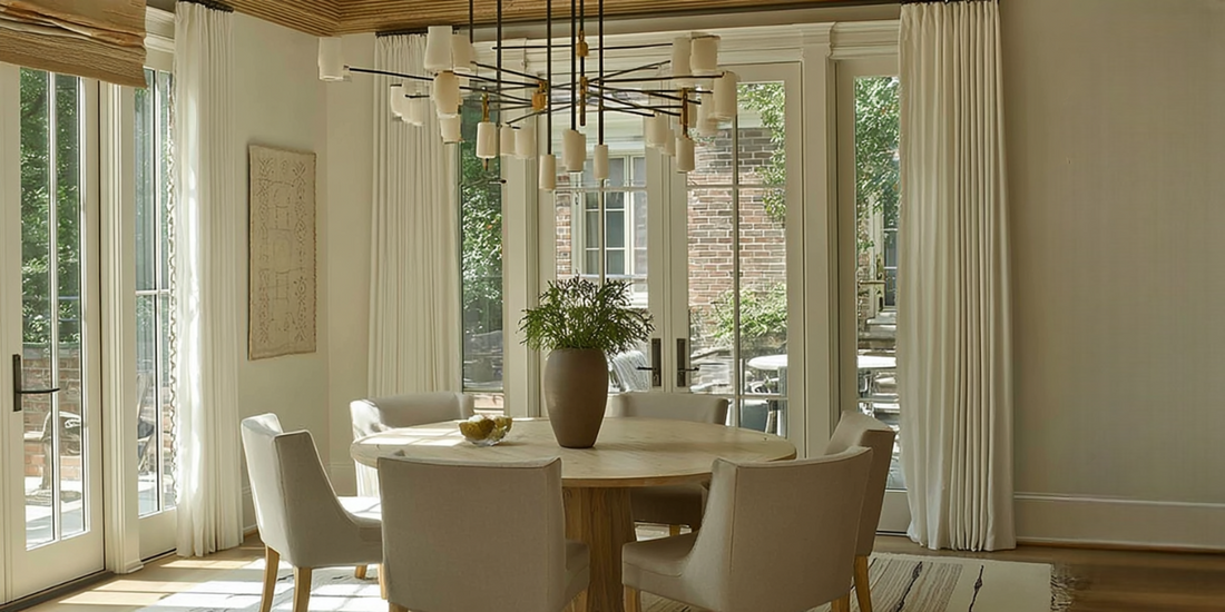 Living Room Drapes and Curtains Ideas