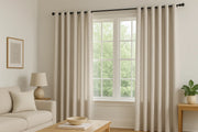 Grommet Drapes: Modern Easy-Glide Curtains for Living Rooms