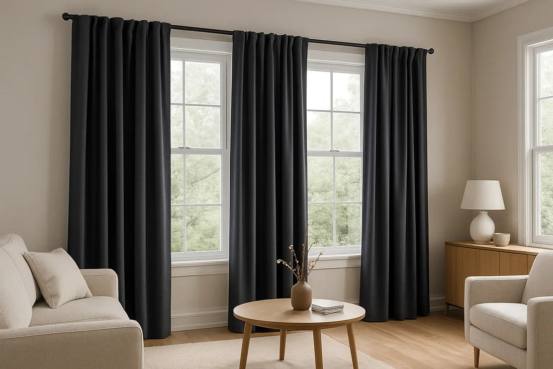 Solid Curtains for Modern Interiors and Lasting Elegance - LuxDrape