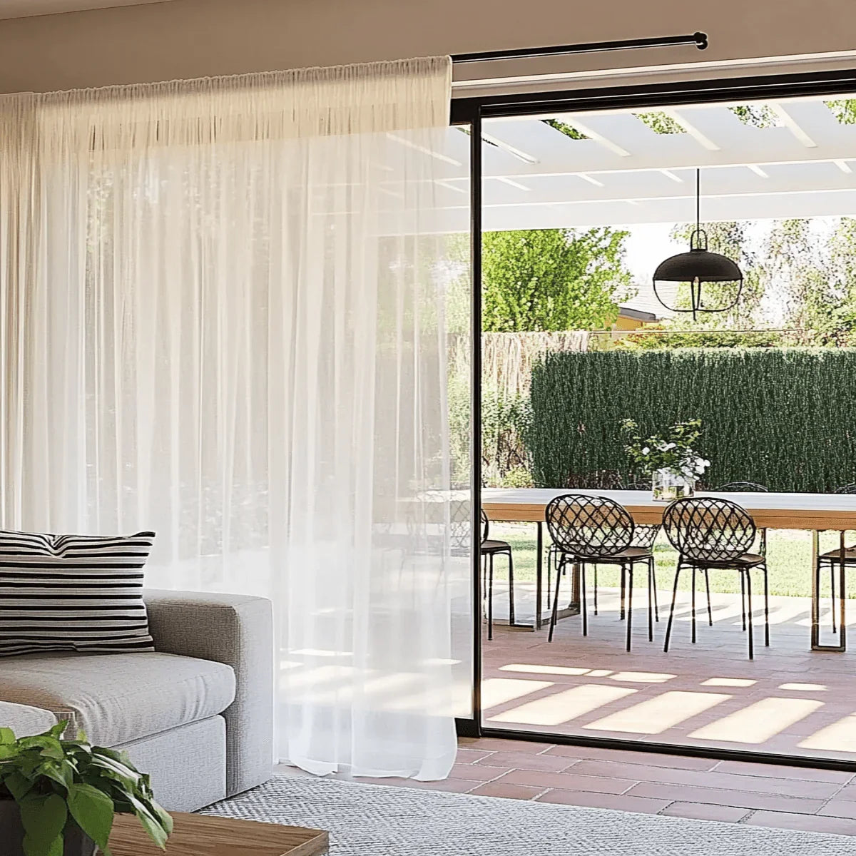 Custom Sheer Drapes - LuxDrape