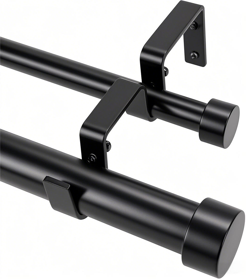 Double Dura Adjustable Curtain Rod