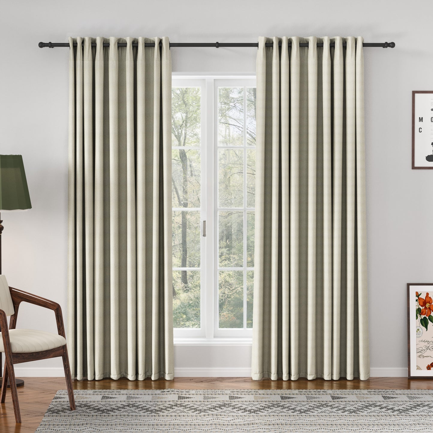 Breeza Cotton Drapes Grommet