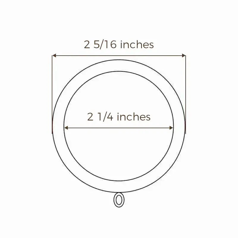 Rod Eyelets Rings (Pack of 12)