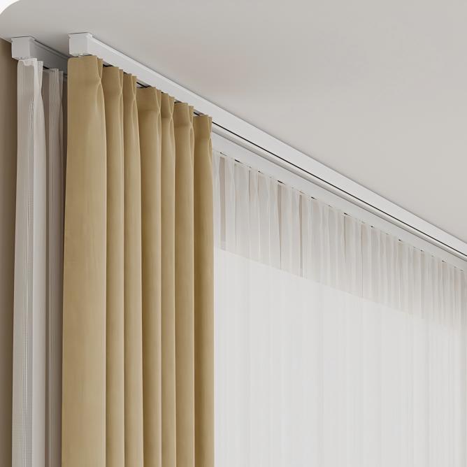 Dura Curtain Ceiling Mount Tracks - LuxDrape