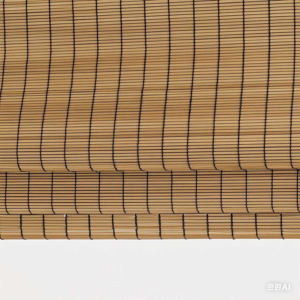 Woven Bamboo Shade, Golden Tan
