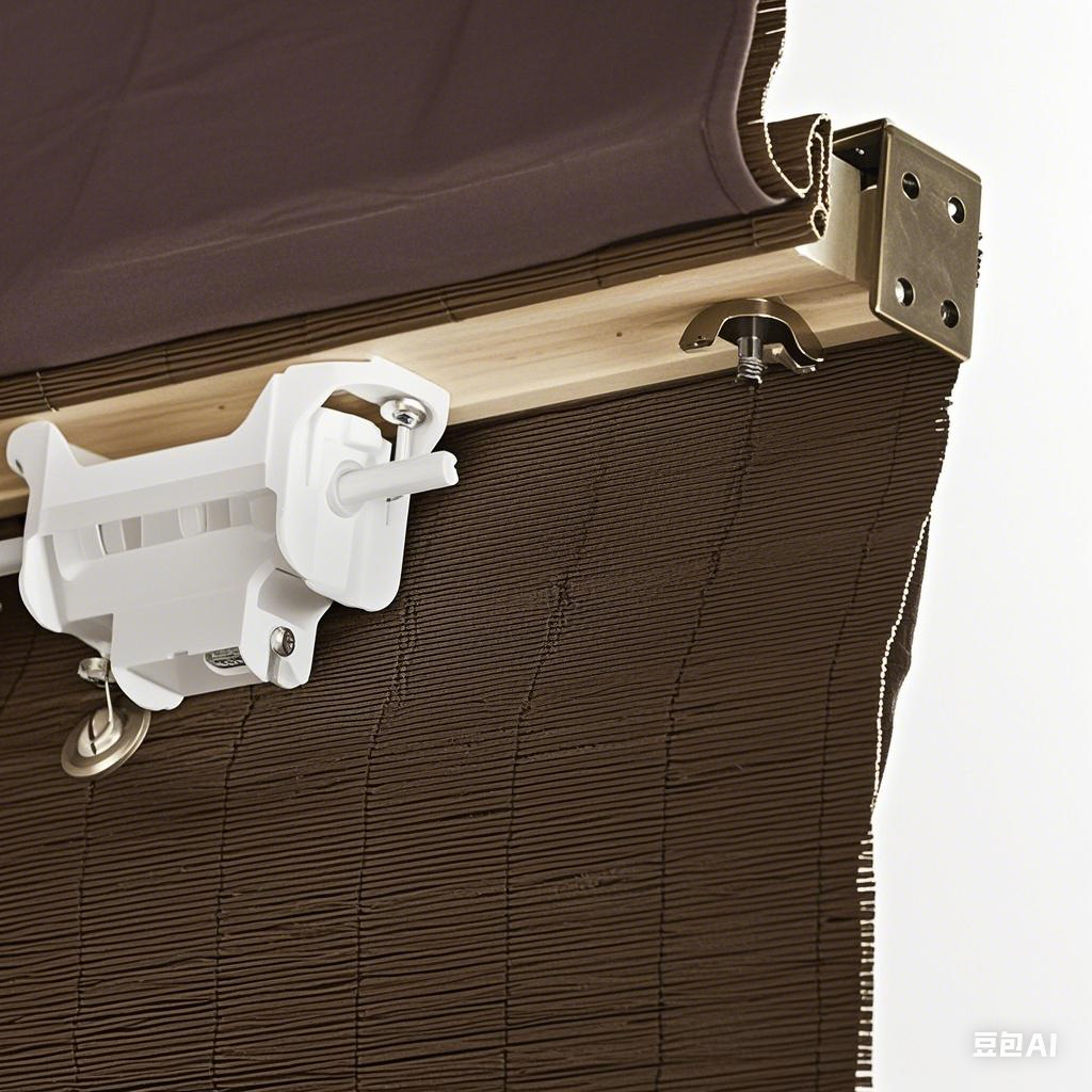 Woven Bamboo Shade, Deep brown