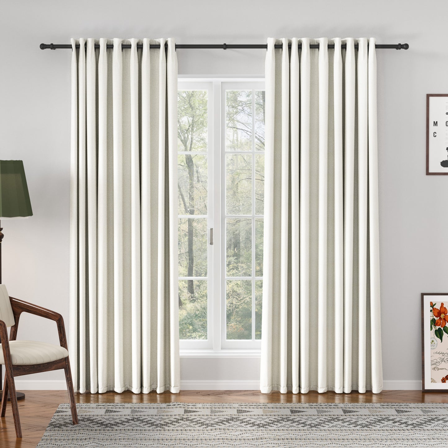 Breeza Cotton Drapes Grommet