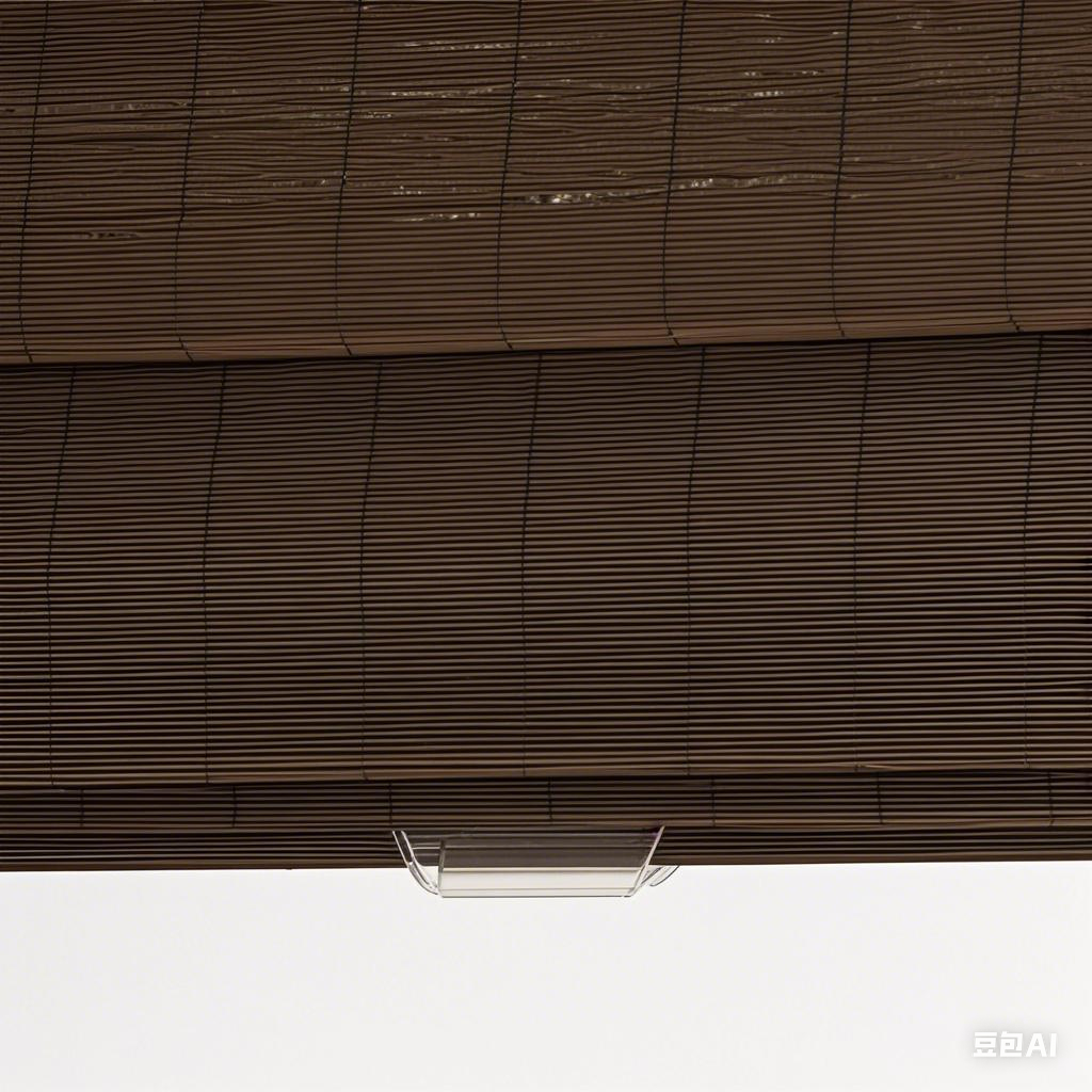 Woven Bamboo Shade, Deep brown