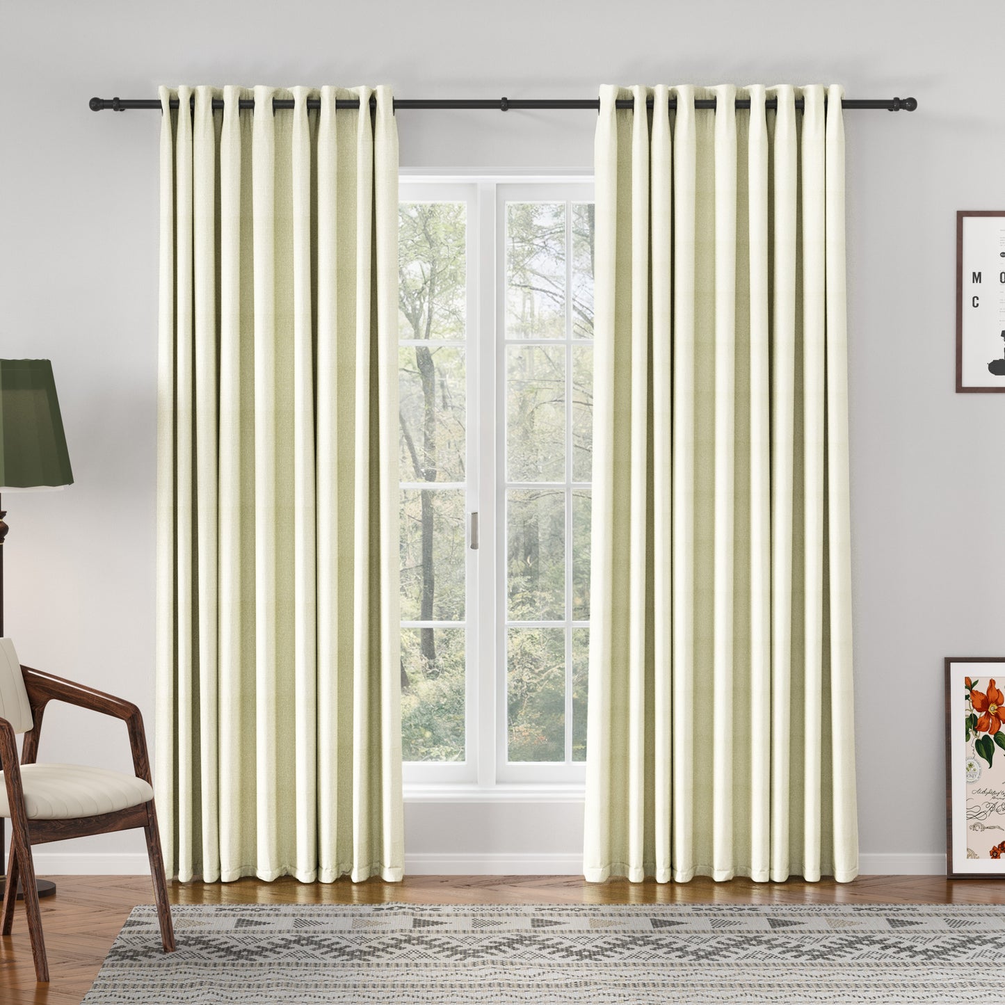 Breeza Cotton Drapes Grommet