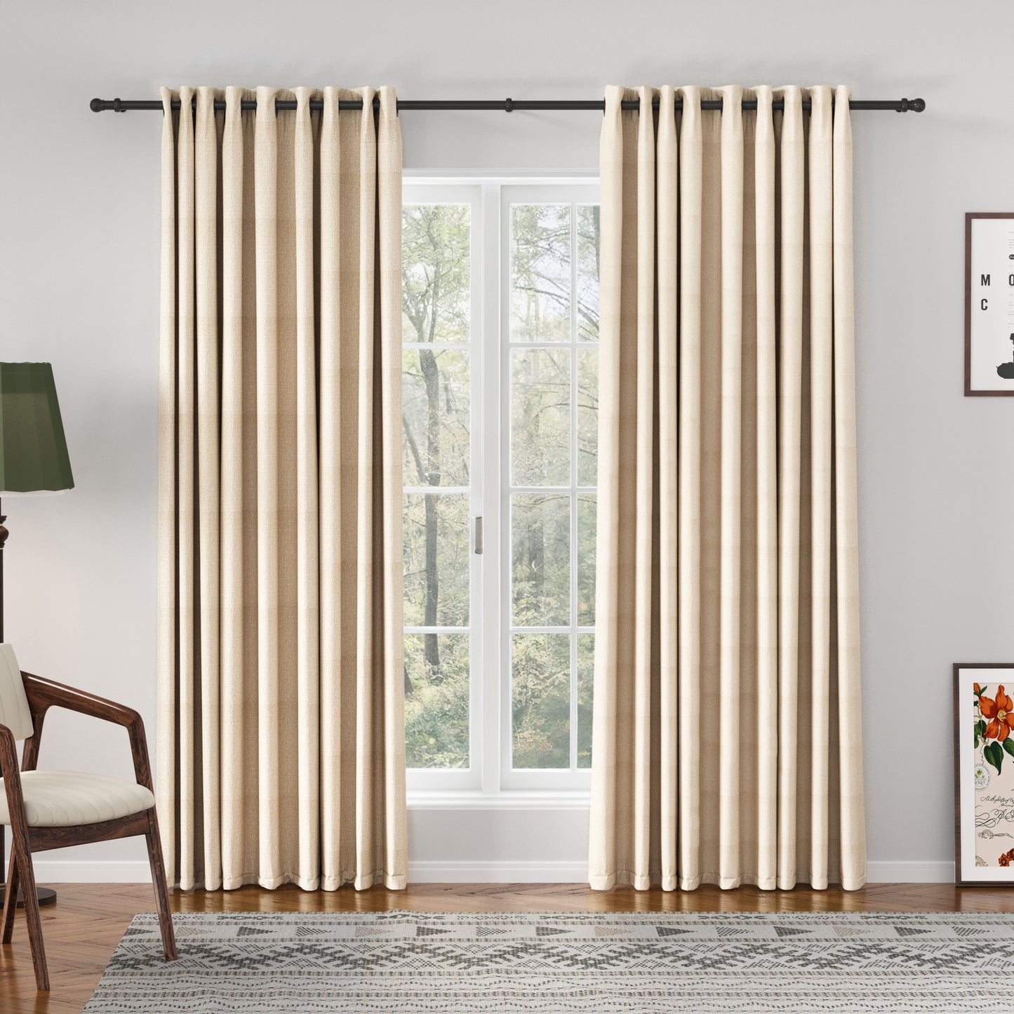 Breeza Cotton Drapes Grommet