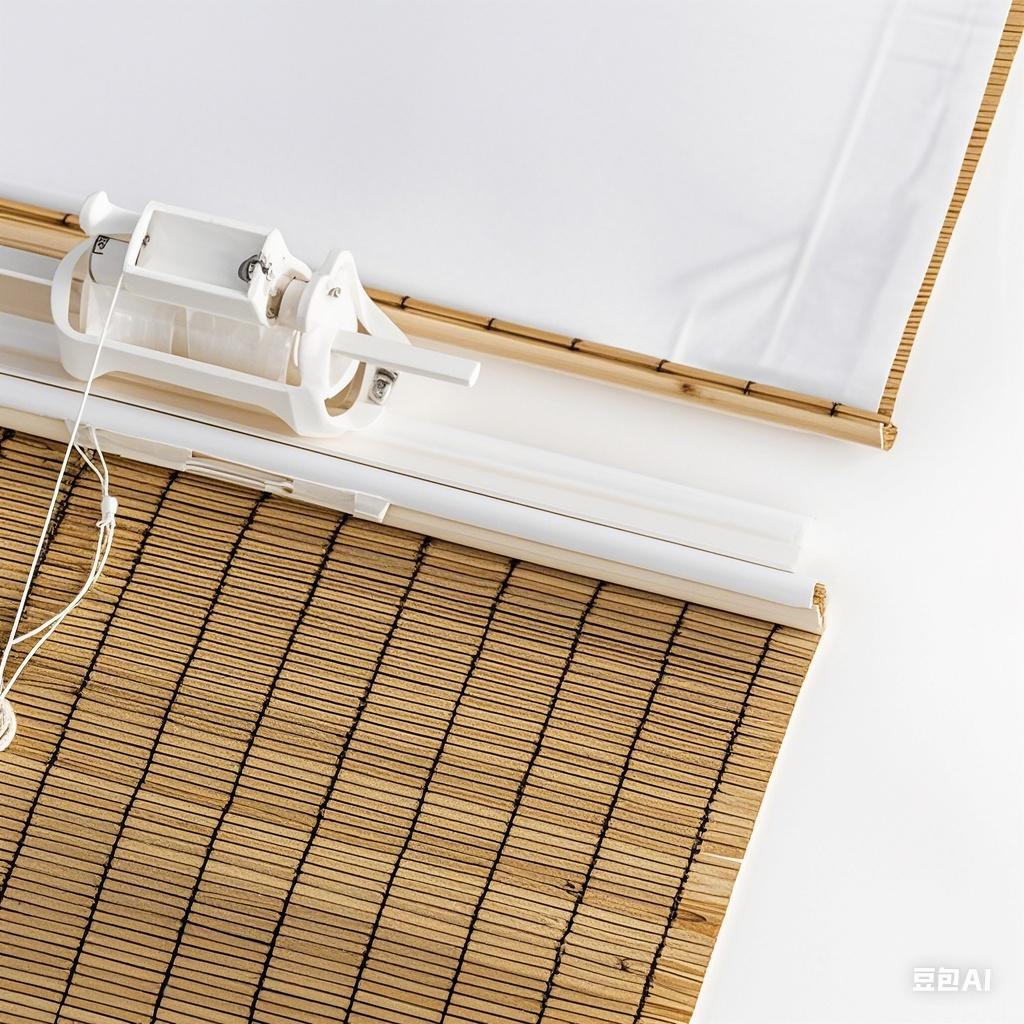 Woven Bamboo Shade, Golden Tan