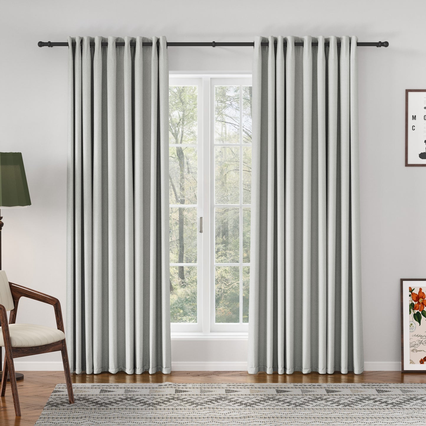 Breeza Cotton Drapes Grommet