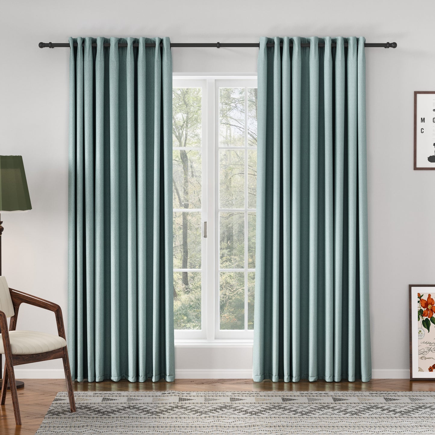 Breeza Cotton Drapes Grommet