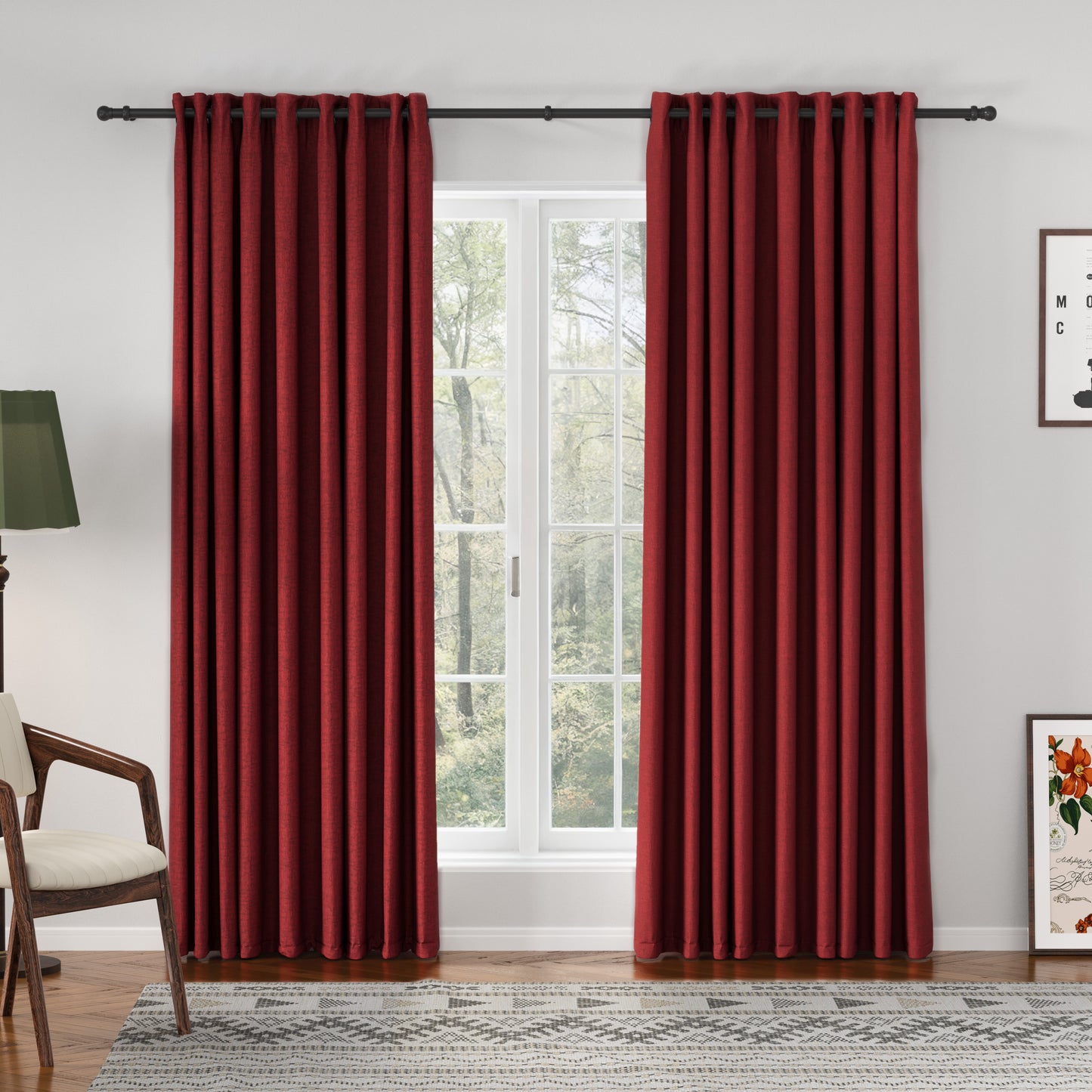 Breeza Cotton Drapes Grommet