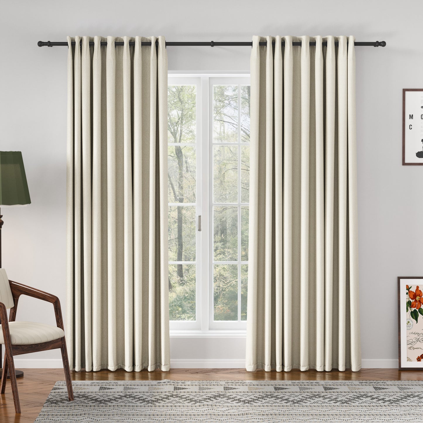 Breeza Cotton Drapes Grommet