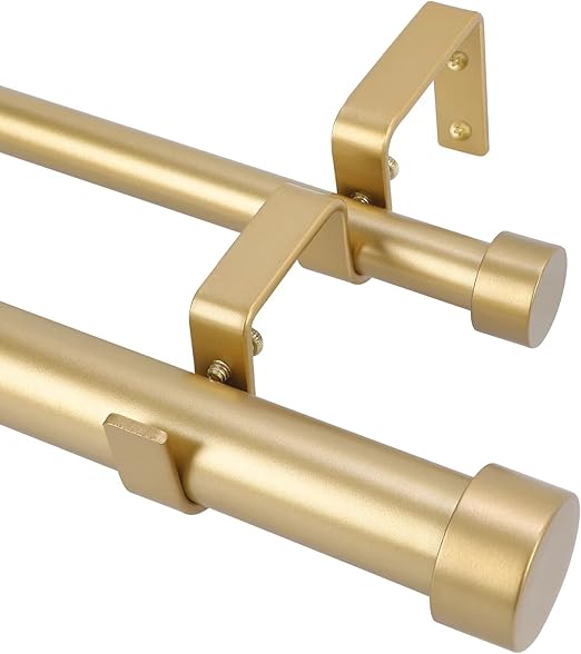 Double Dura Adjustable Curtain Rod