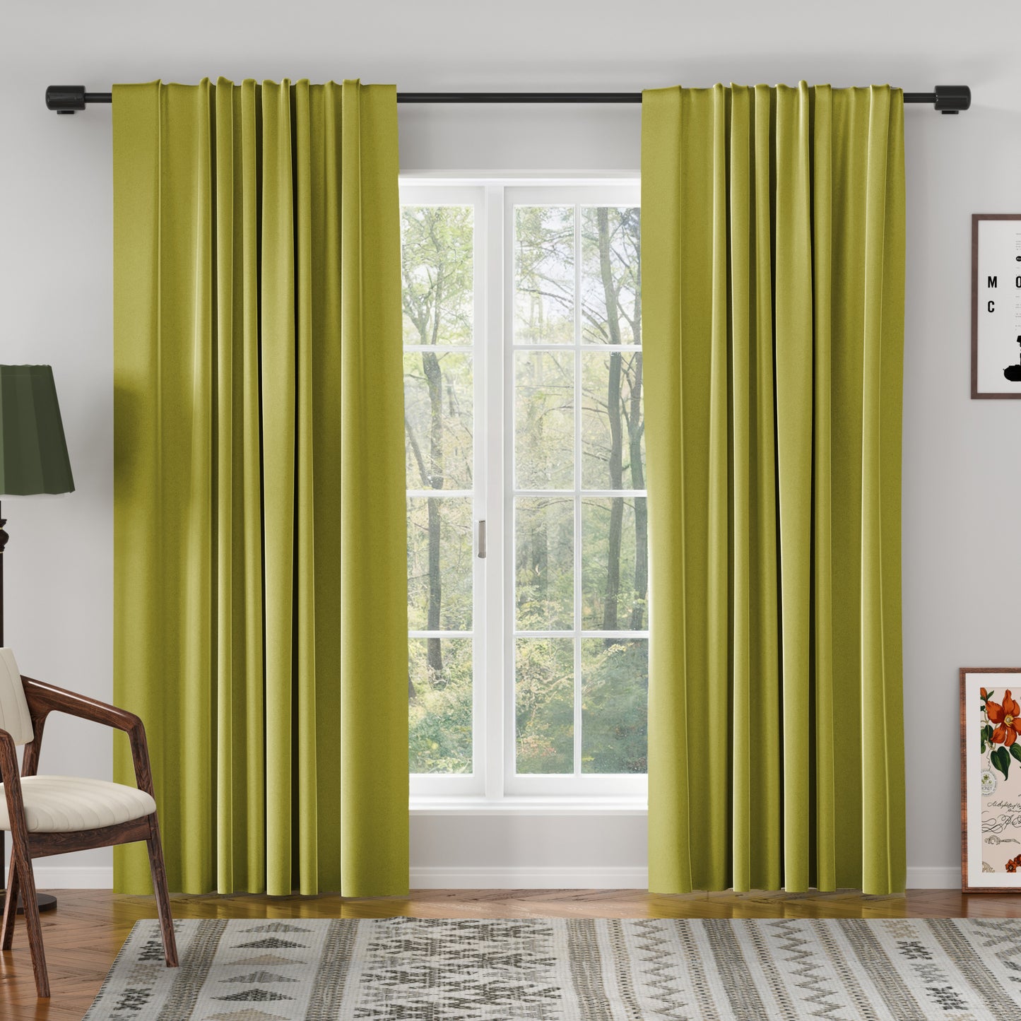 Velmor Velvet Drapes Soft Top