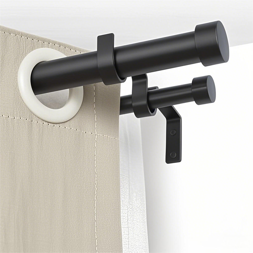 Double Dura Adjustable Curtain Rod