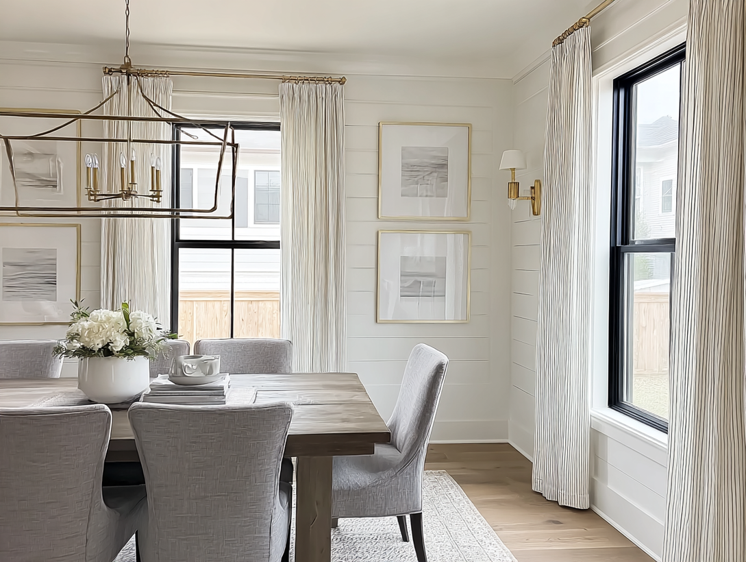 Cotton and Cotton-Blend Curtains