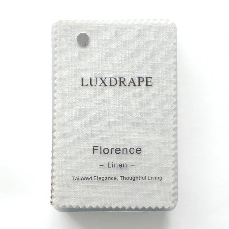 Florence Linen Fabric Booklet 24 Colors (Pre-Sale) - LuxDrape