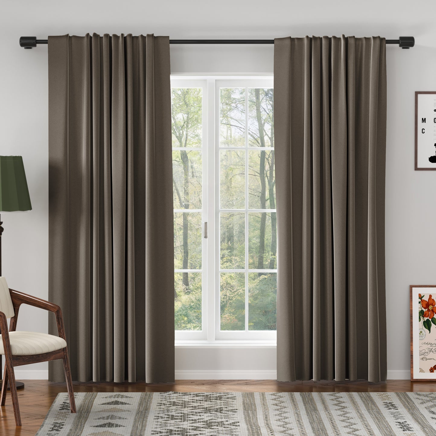Velmor Velvet Drapes Soft Top