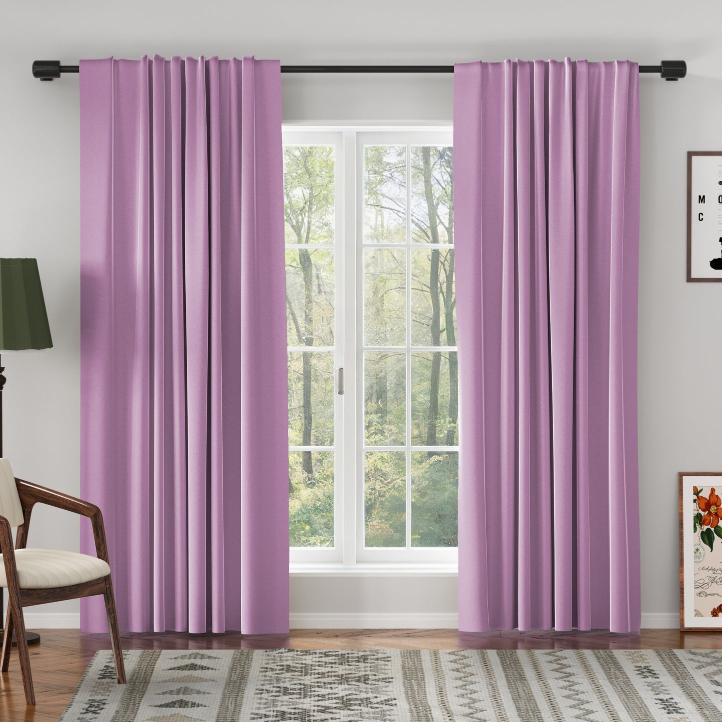 Velmor Velvet Drapes Soft Top