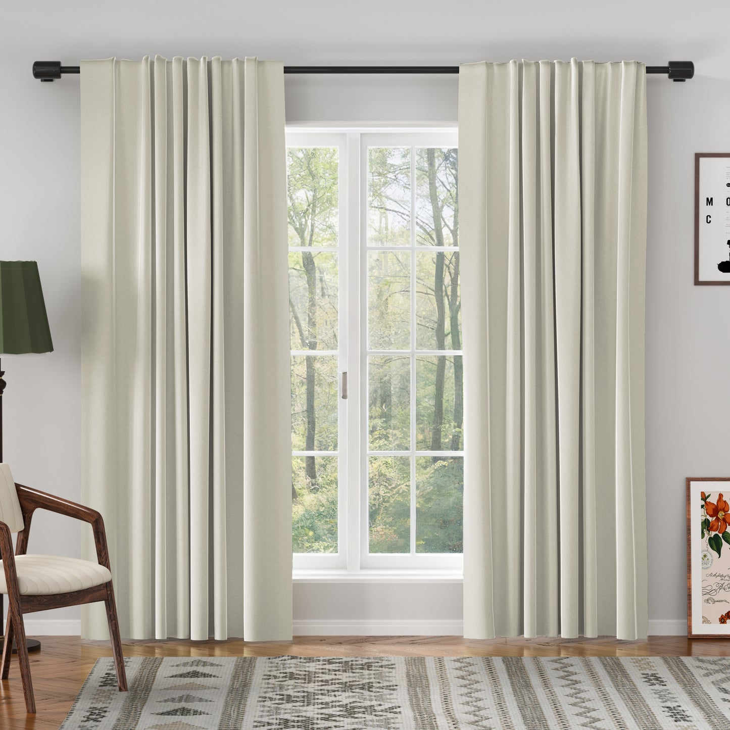 Velmor Velvet Drapes Soft Top
