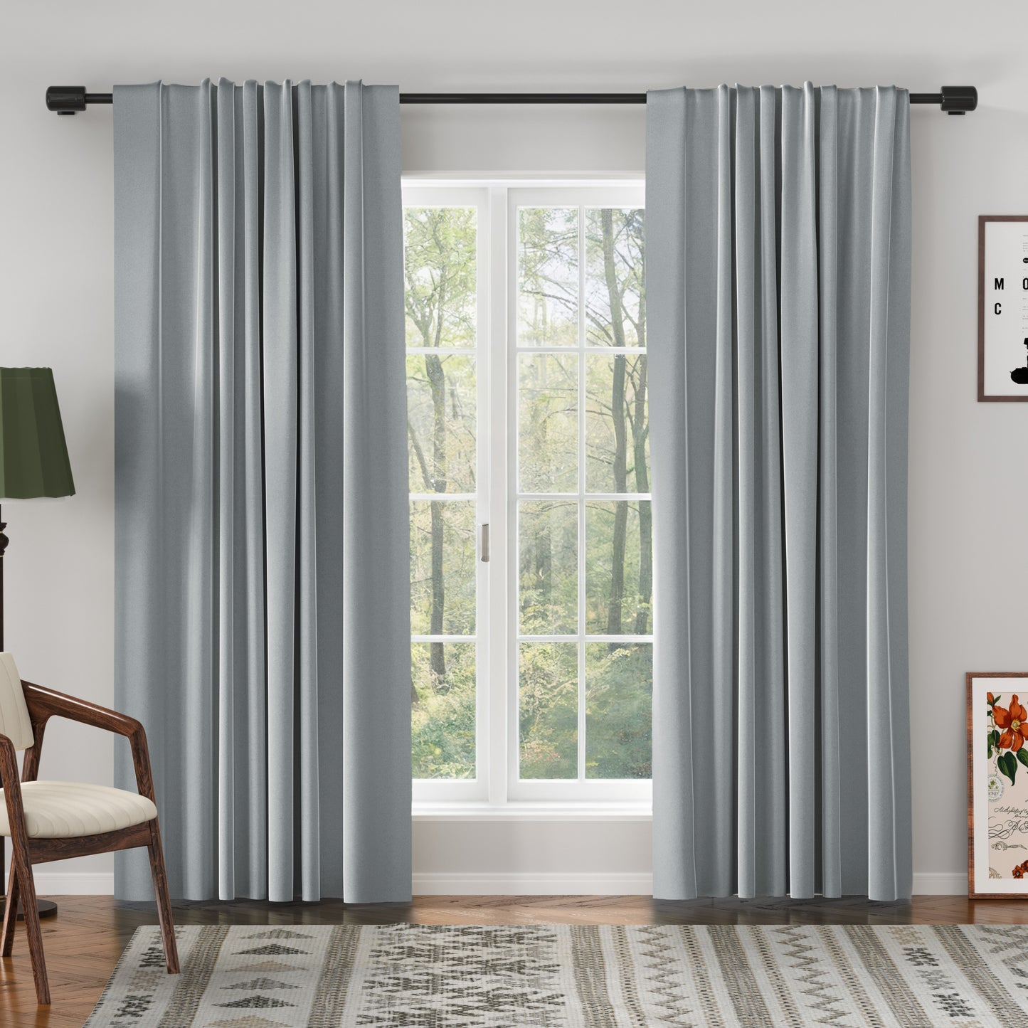 Velmor Velvet Drapes Soft Top