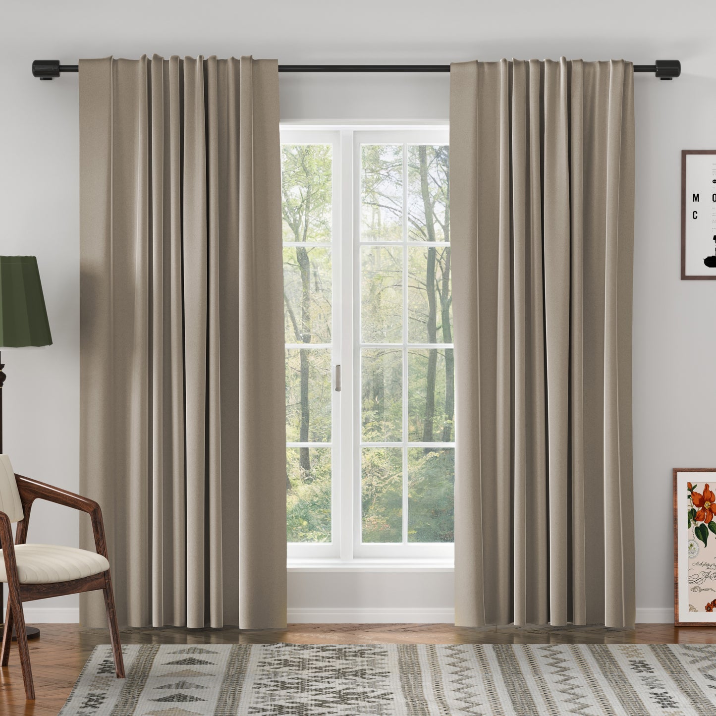 Velmor Velvet Drapes Soft Top