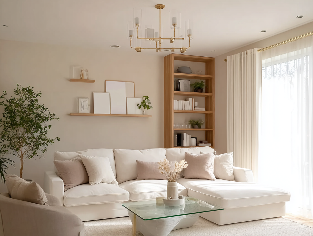 Solid Curtain Styling Ideas