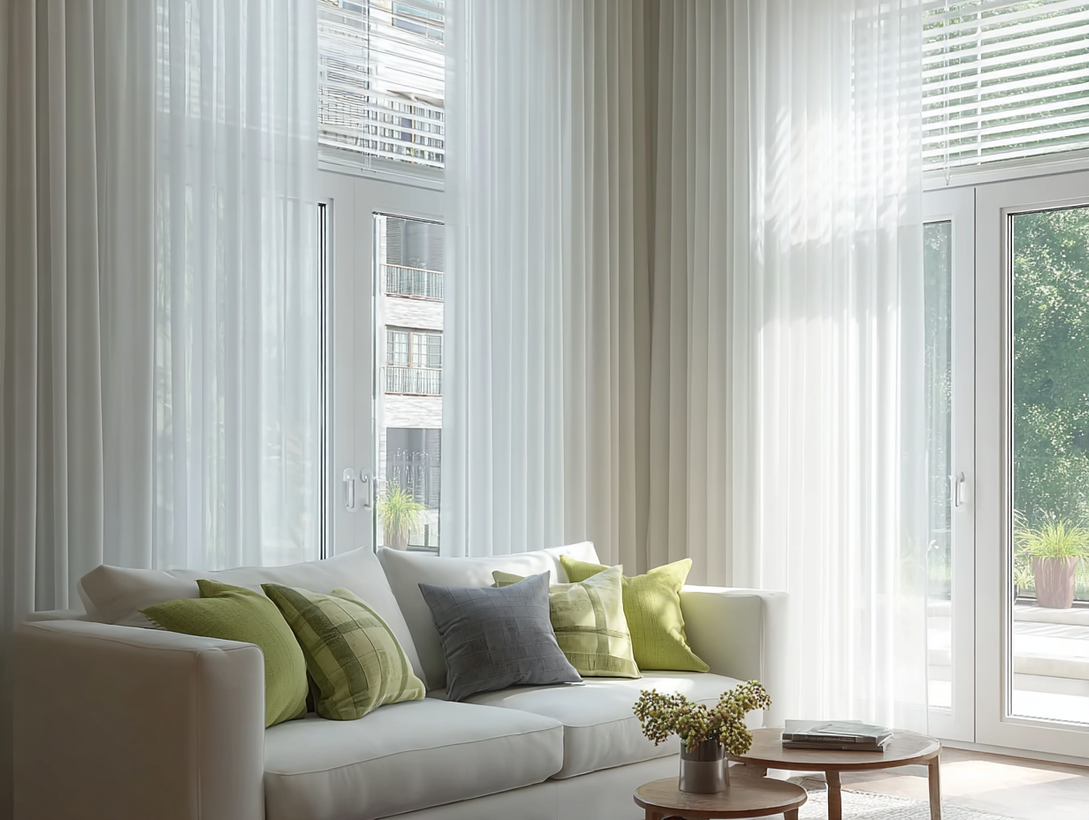 Ways to Style Sheer Curtains