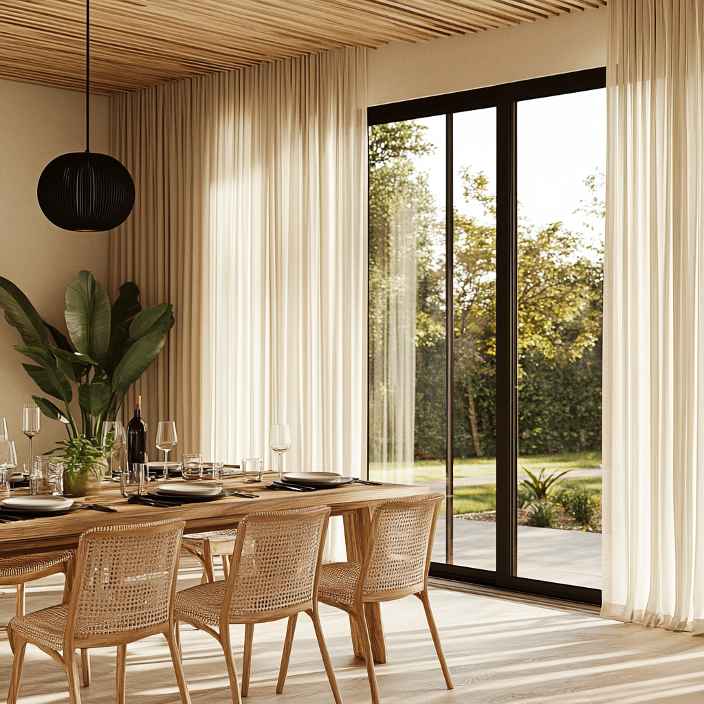 Breeza Cotton Drapes Grommet