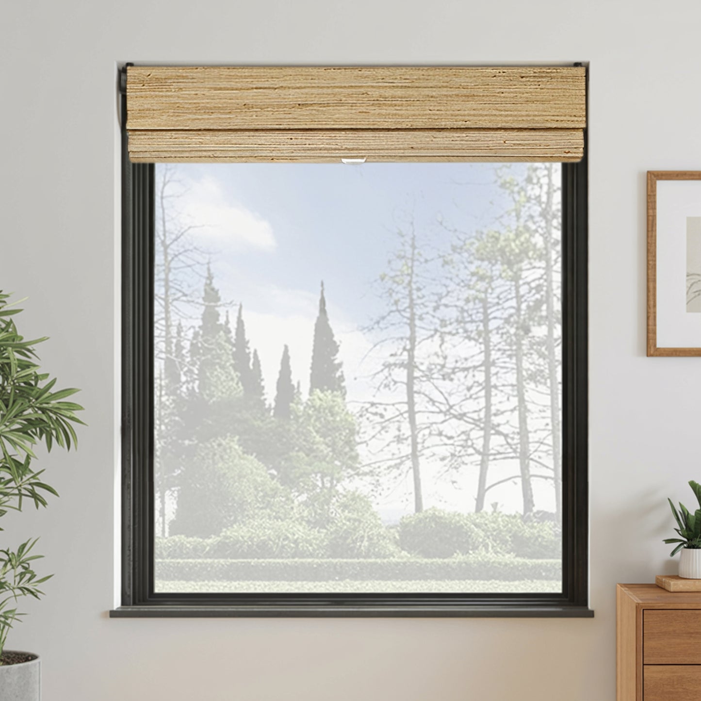 Natural Ramie Woven Shade | Cashew