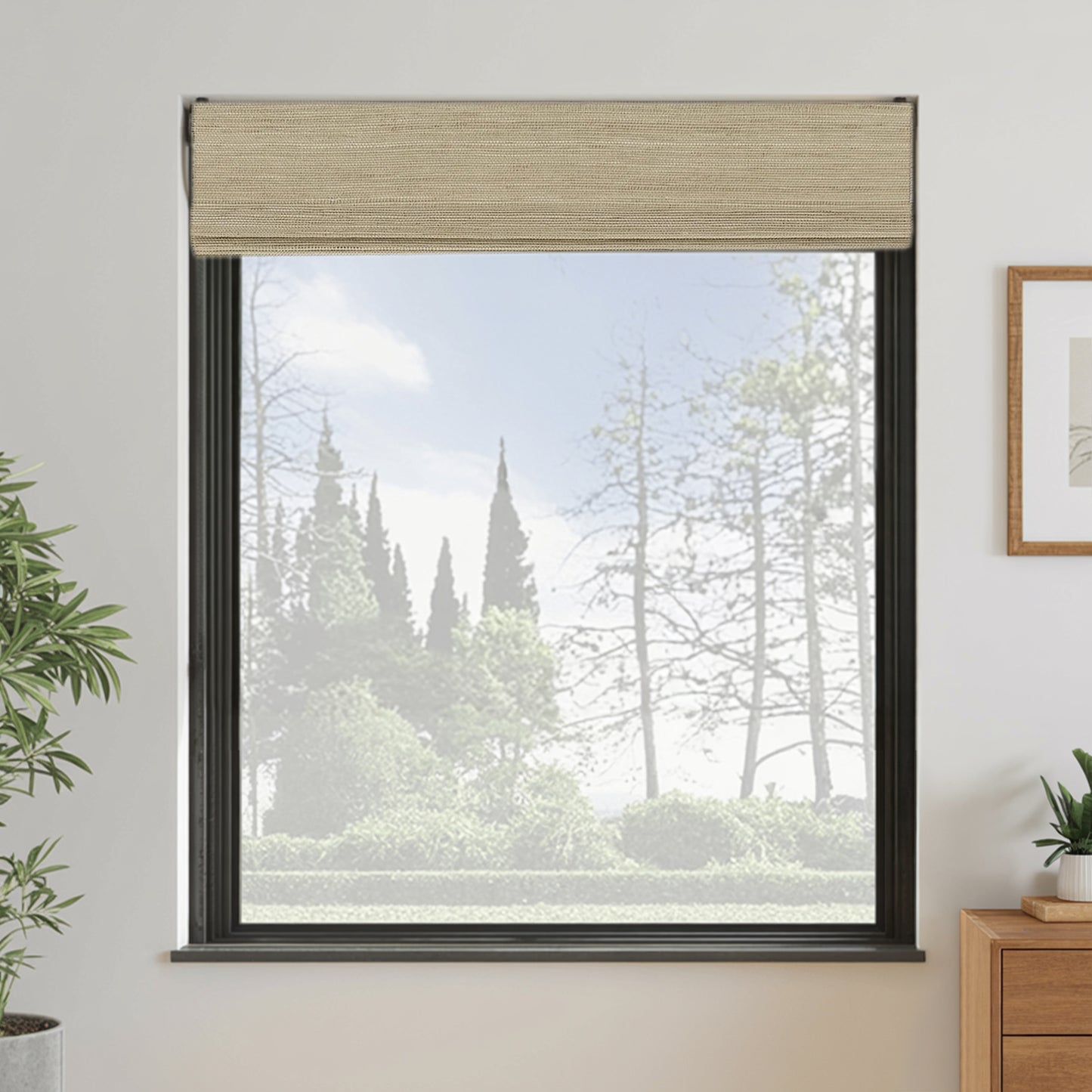 Natural Ramie Woven Wood Blinds & Shades | Ginkgo