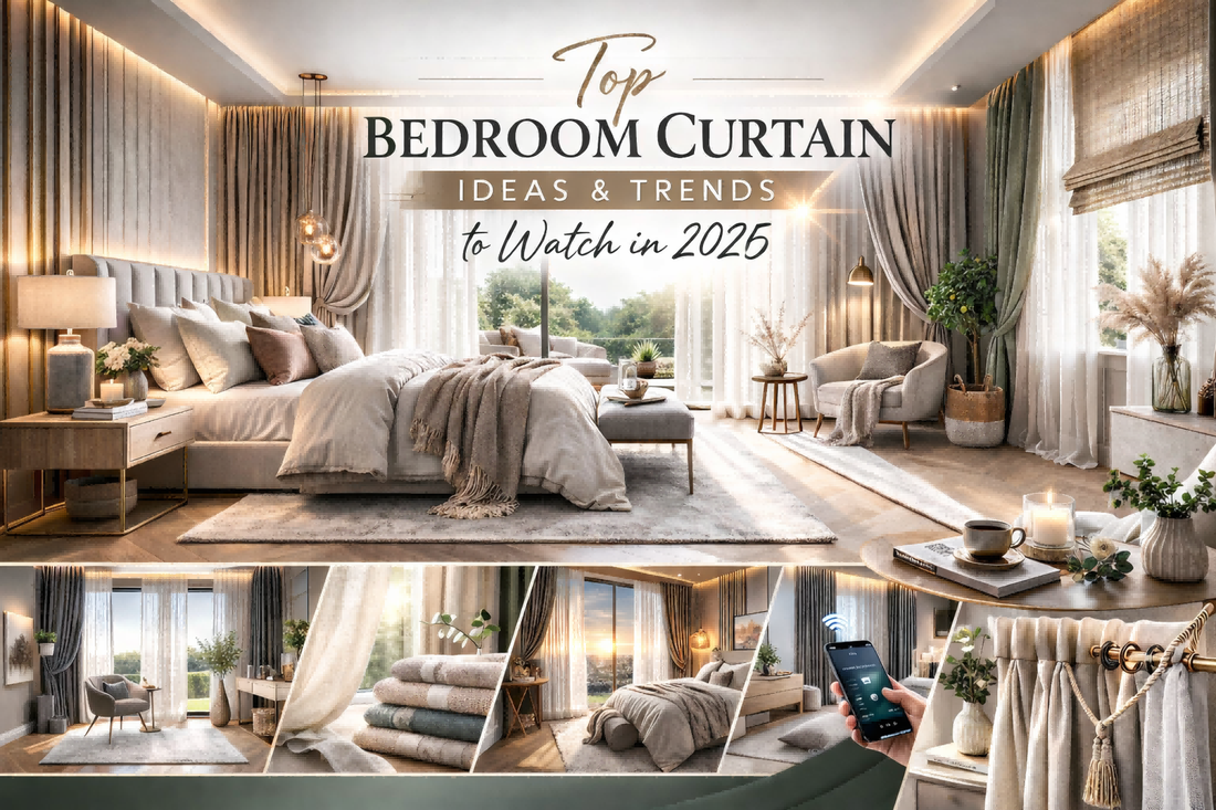 Top Bedroom Curtain Ideas &amp; Trends to Watch in 2026