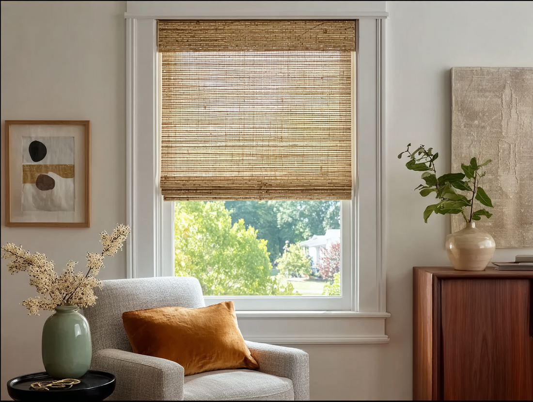 How Do No-Drill Bamboo Shades Work? - LuxDrape