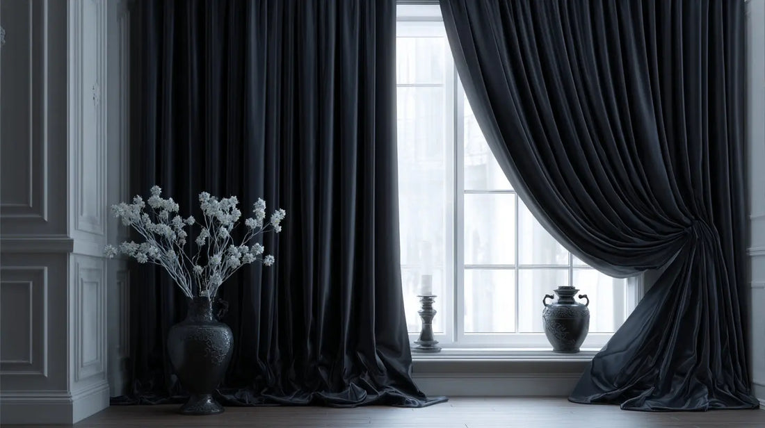 How Black Curtains Elevate Your Space - LuxDrape