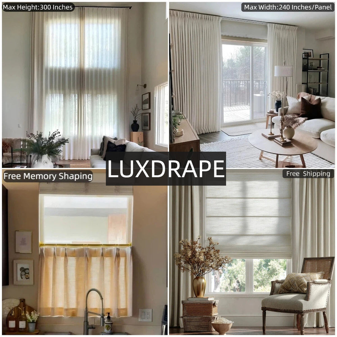 luxdrape window treatment