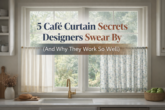 5 Café Curtain Secrets Designers Swear By (And Why They Work So Well)