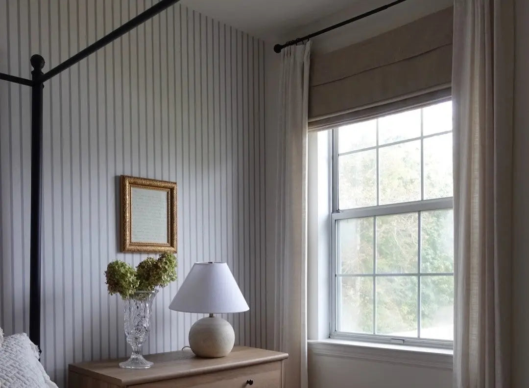 7 Linen Roman Shade Ideas to Elevate Your Living Room - LuxDrape