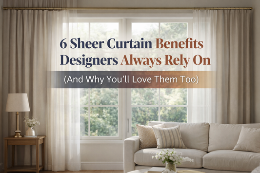 6 Sheer Curtain Benefits Designers Always Rely On (And Why You’ll Love Them Too)