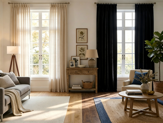 Seasonal Curtain Switch: How to Refresh Your Home with Custom Window Treatments