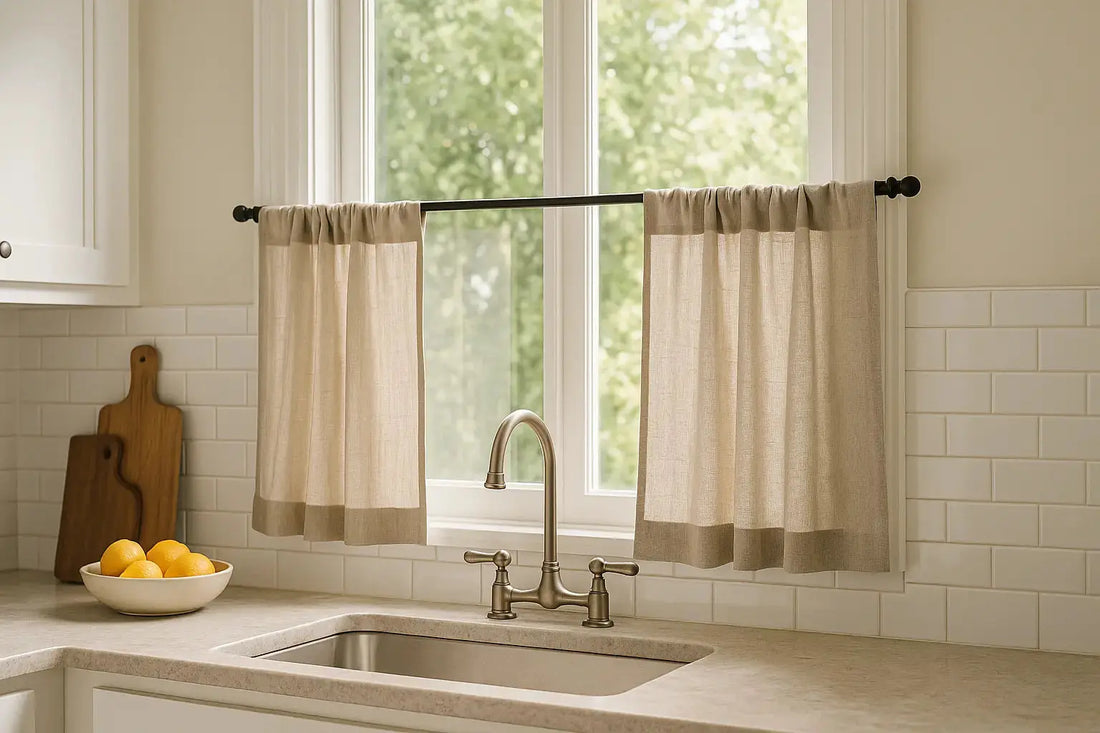 Cafe Curtains for Stylish & Functional Window Decor - LuxDrape