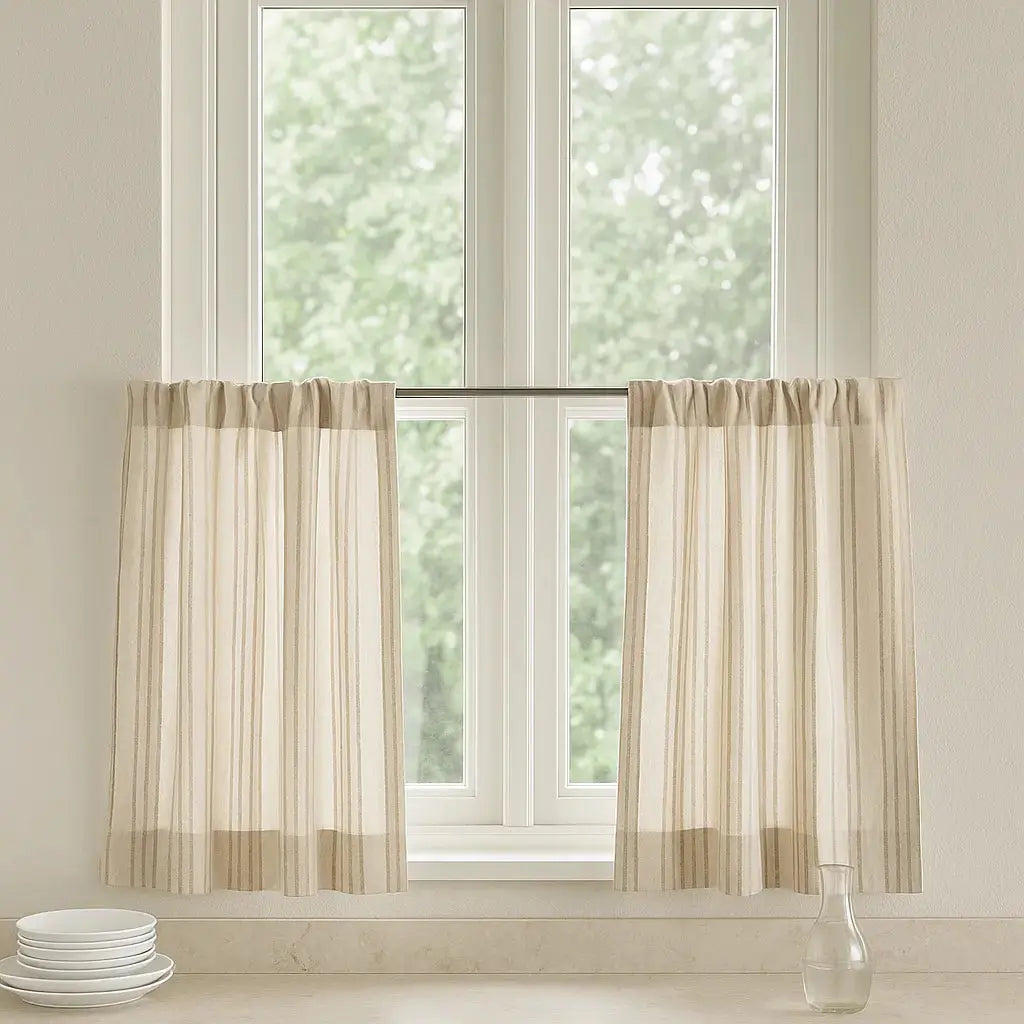 Cafe Curtains: Best Styles & Placement Ideas for 2025 - LuxDrape