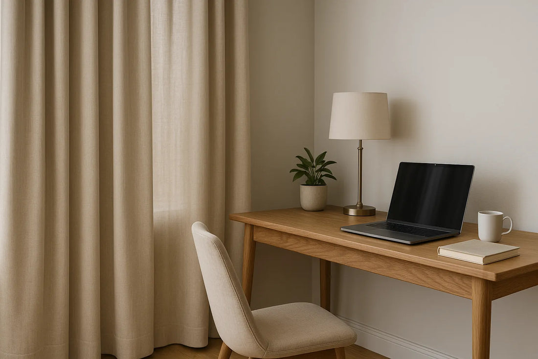 Home Office Curtains — Style, Comfort, and Productivity in One