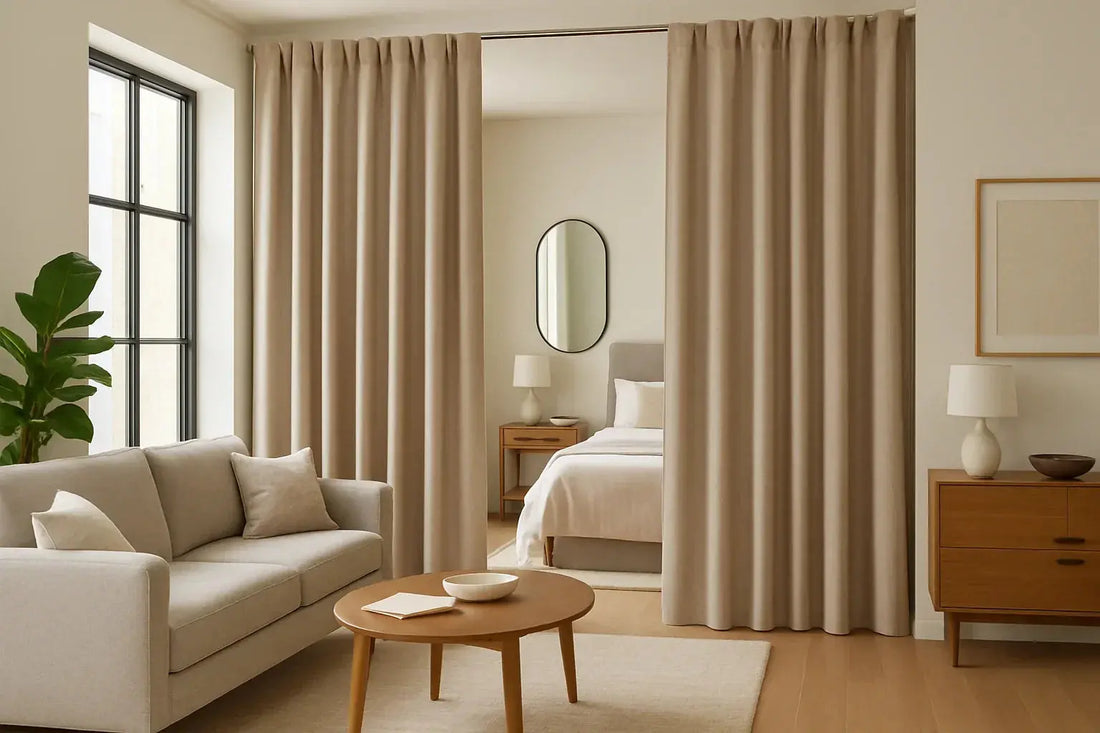 Room Divider Curtains for Flexible Modern Living - LuxDrape