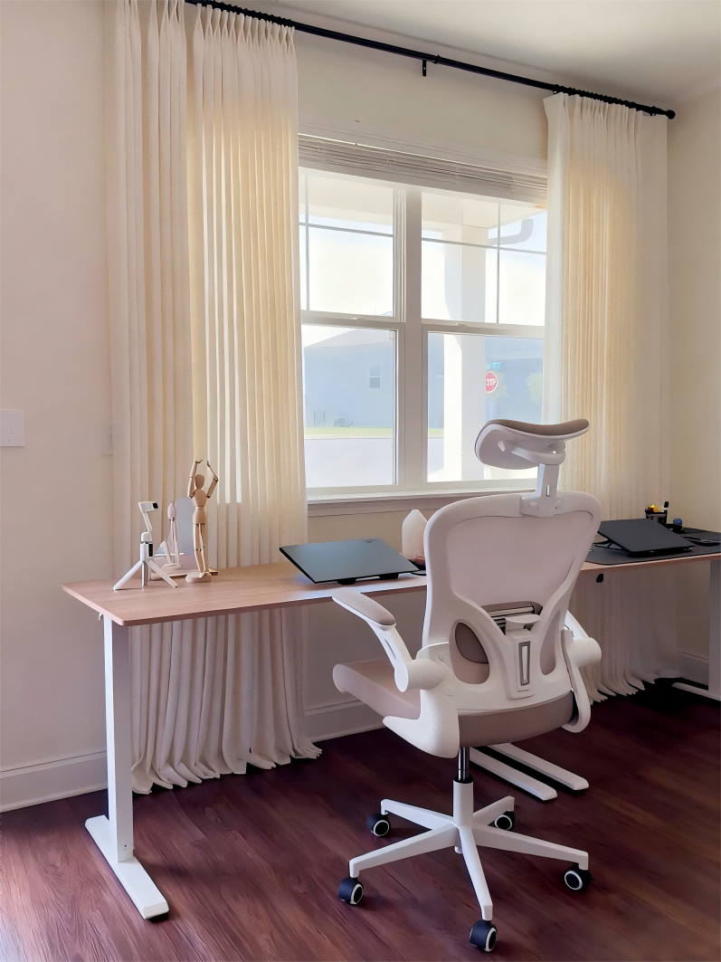 Drapes for Home Office